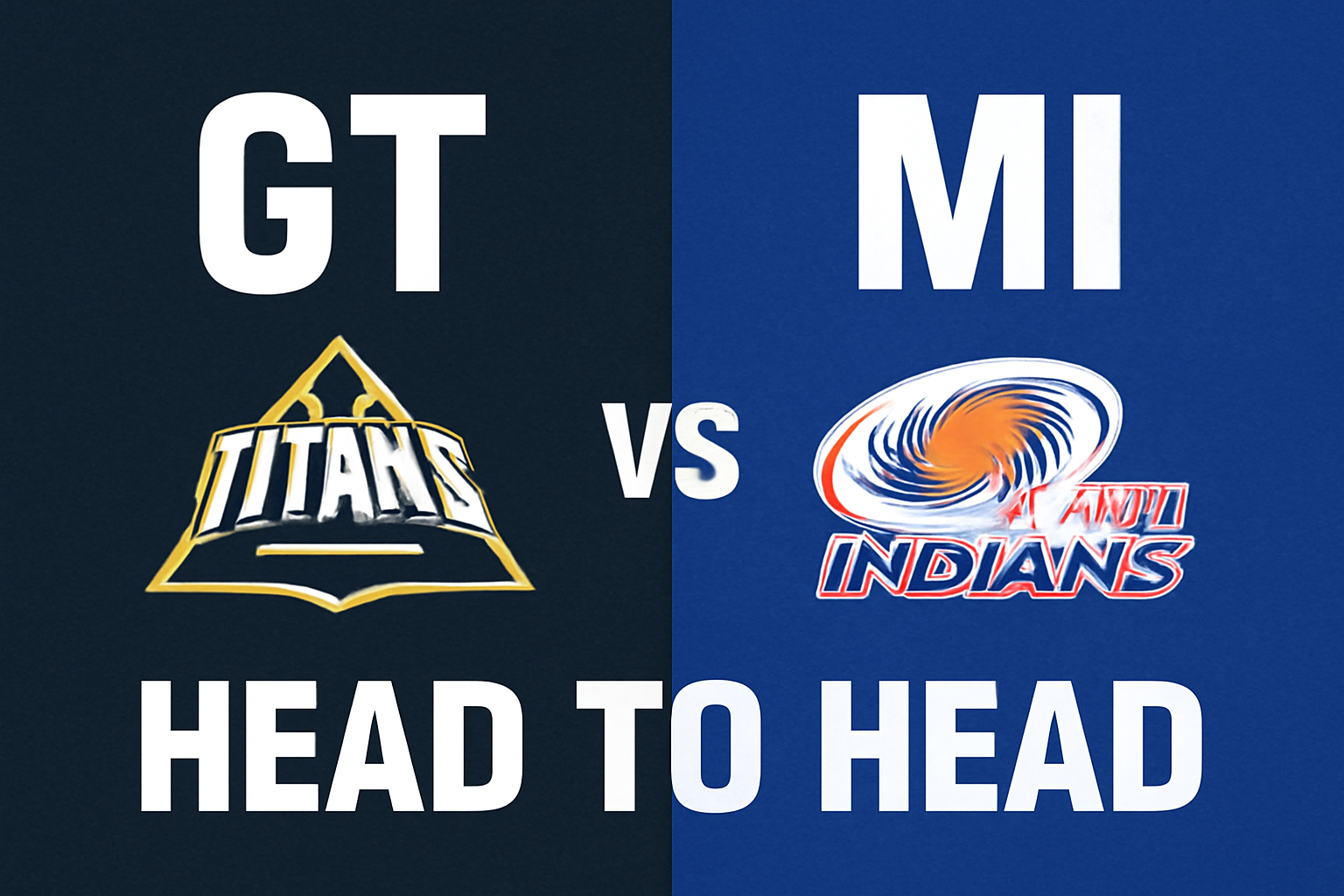 GT vs MI